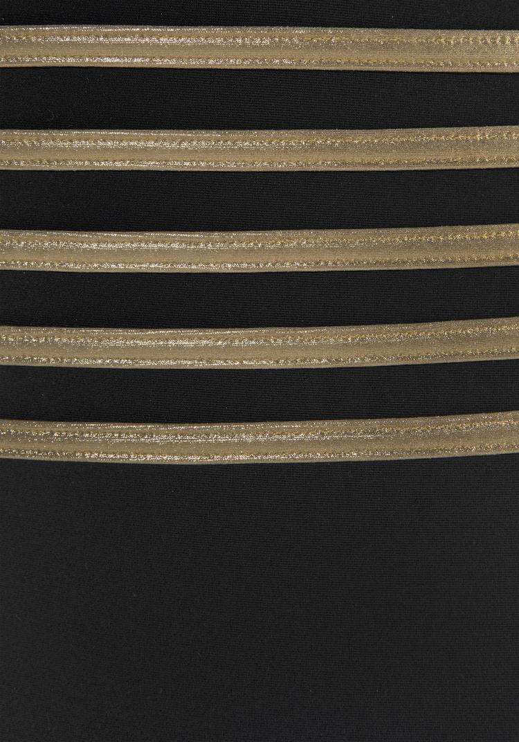 Lascana Lascana Badeanzug Badeanzug Damen - schwarz-goldfarben - 1 | SportScheck