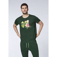 Rückansicht von Chiemsee T-Shirt T-Shirt Herren Green Gables