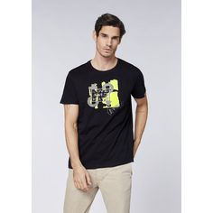 Rückansicht von Chiemsee T-Shirt T-Shirt Herren Deep Black