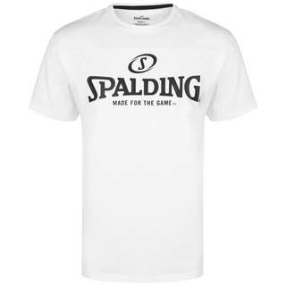 Spalding Essential Logo Basketball Shirt Herren weiß / schwarz