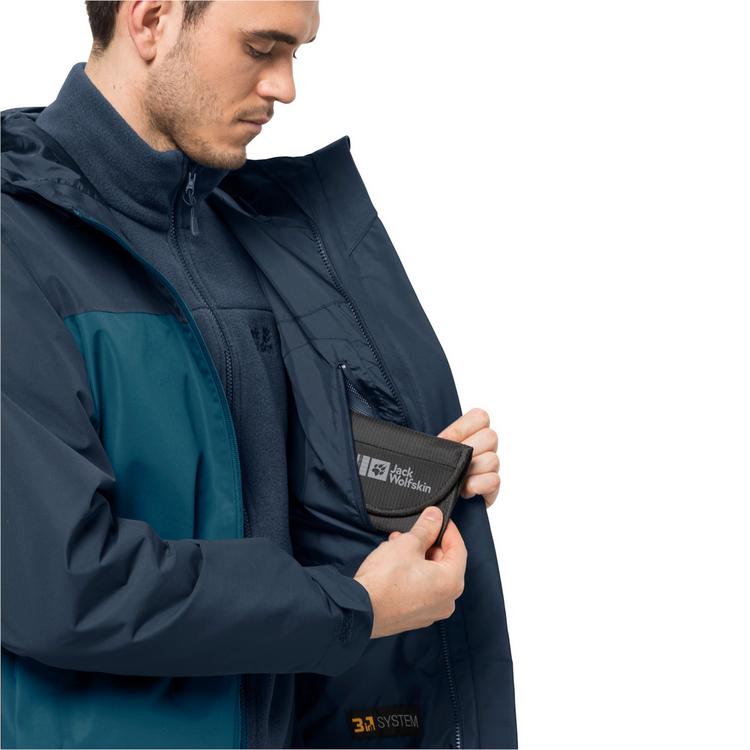 Jack Wolfskin Jack Wolfskin TAUBENBERG 3IN1 JKT M Doppeljacke Herren - hot choc - 11 | SportScheck