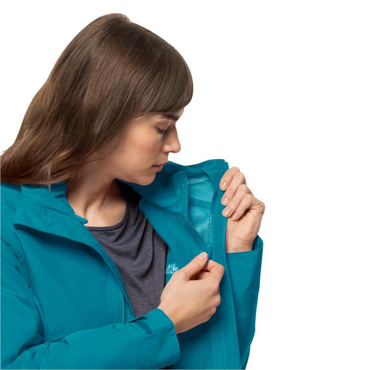 Jack Wolfskin Jack Wolfskin MOONRISE 3IN1 JKT W Doppeljacke Damen - lemon ice - 12 | SportScheck