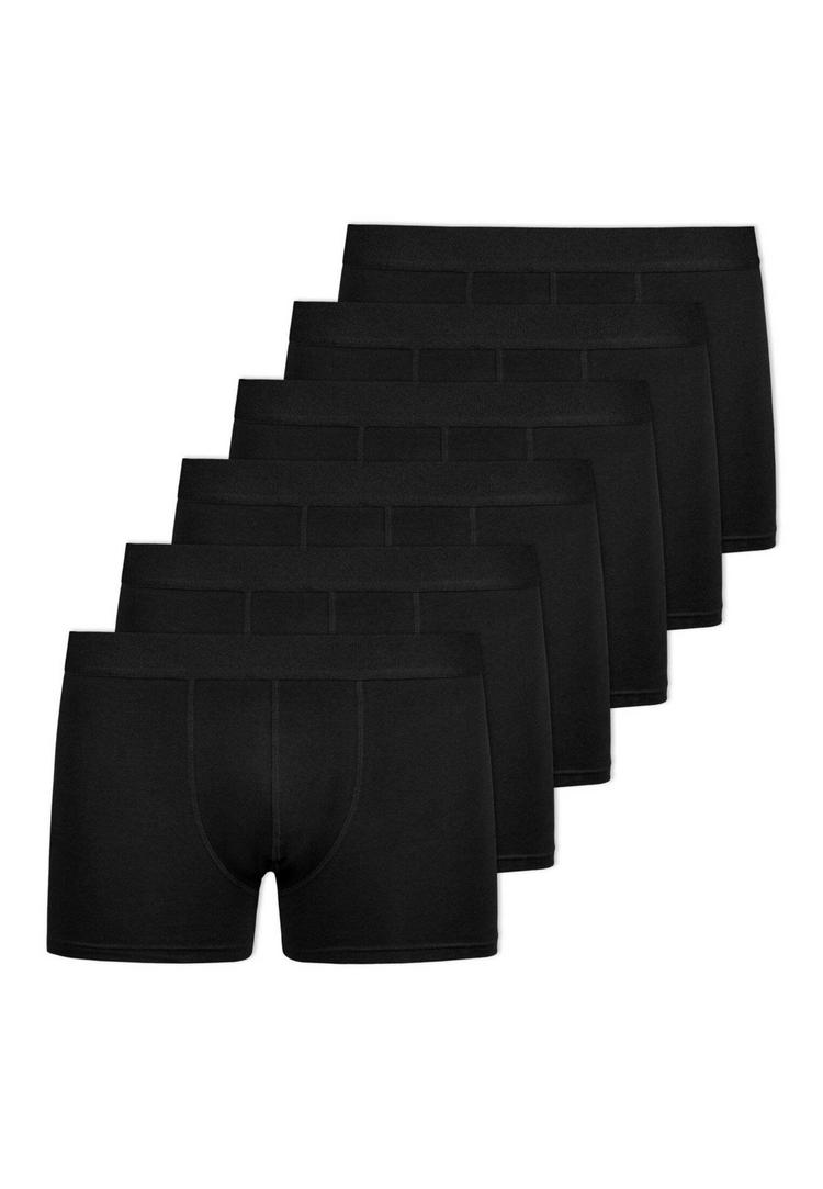 Snocks Snocks Boxershorts ohne Logo aus Bio-Baumwolle Unterhose Herren - Schwarz - 0 | SportScheck