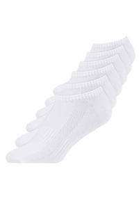 Snocks Sneaker Socken aus Bio-Baumwolle Socken - Wei&szlig;