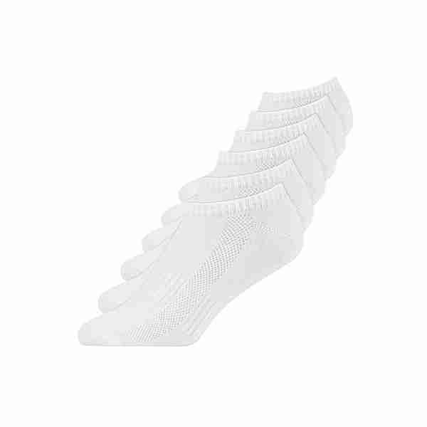 Snocks Sneaker Socken aus Bio-Baumwolle Freizeitsocken Weiß