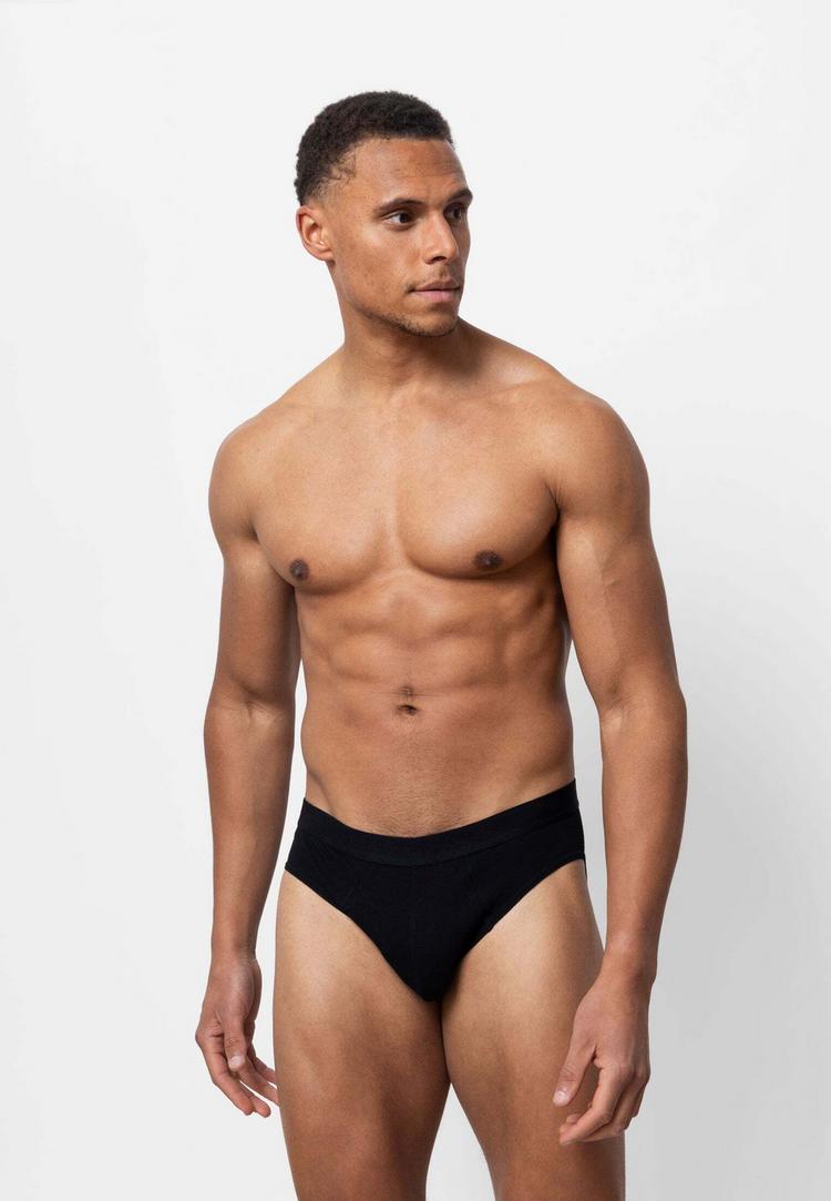 Snocks Snocks Herrenslips aus Bio-Baumwolle Unterhose Herren - Schwarz - 1 | SportScheck