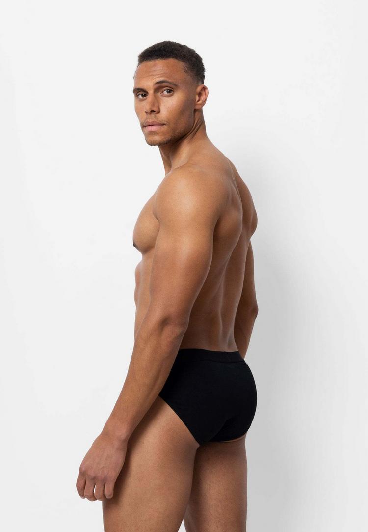 Snocks Snocks Herrenslips aus Bio-Baumwolle Unterhose Herren - Schwarz - 3 | SportScheck