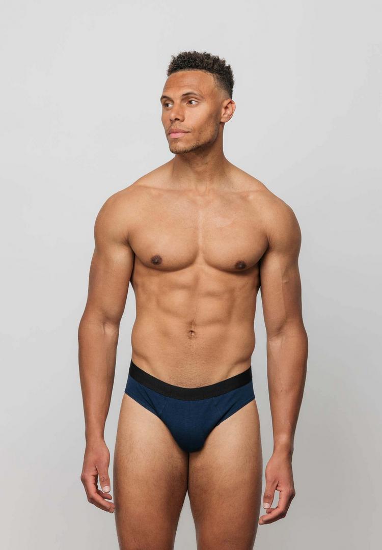 Snocks Snocks Herrenslips aus Bio-Baumwolle Unterhose Herren - Mix (Rot/Olive/Blau) - 6 | SportScheck