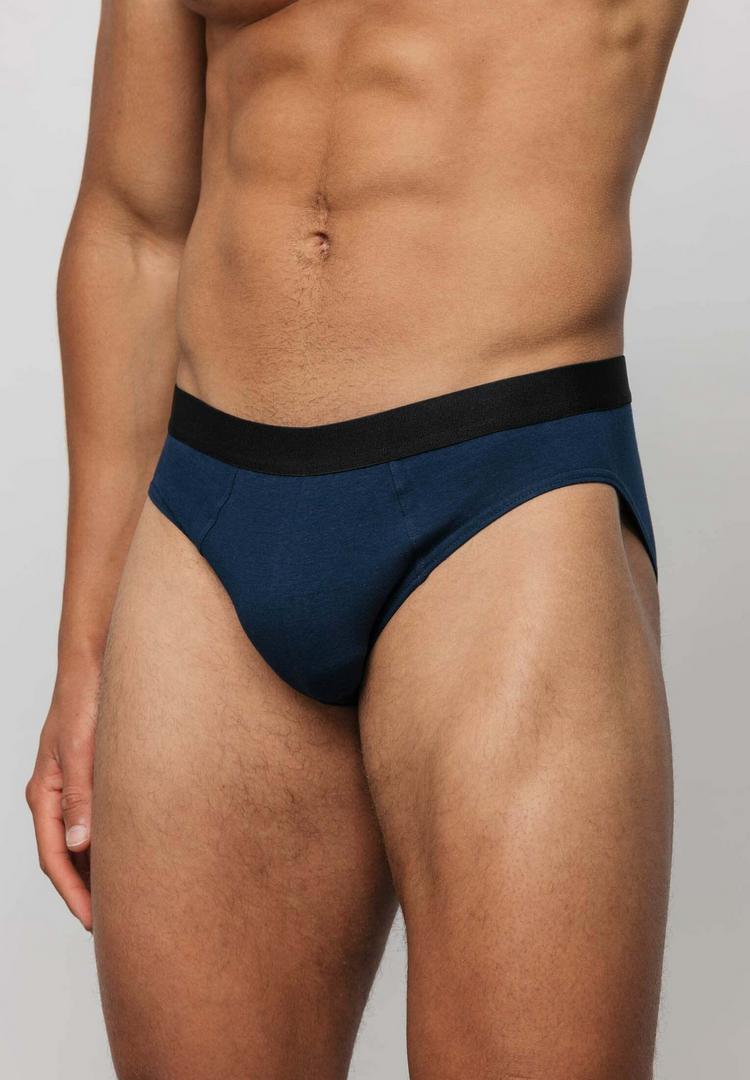 Snocks Snocks Herrenslips aus Bio-Baumwolle Unterhose Herren - Mix (Rot/Olive/Blau) - 9 | SportScheck