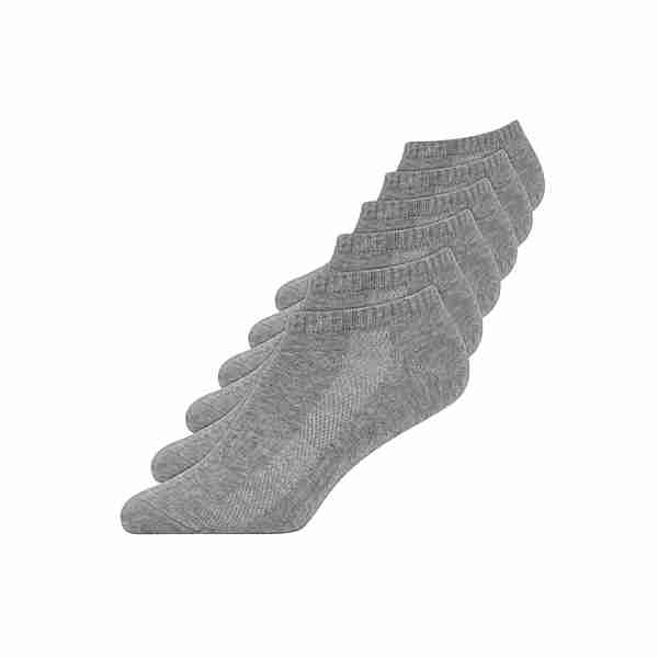 Snocks Sneaker Socken aus Bio-Baumwolle Freizeitsocken Grau