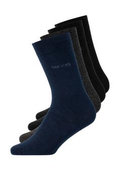 Snocks Business Socken aus Bio-Baumwolle Sportsocken Herren Mix