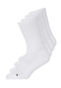Snocks Hohe Laufsocken Socken - Wei&szlig;