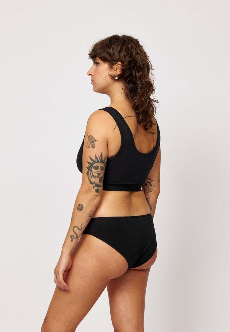 Snocks Snocks Damenslips aus Bio-Baumwolle Unterhose Damen - Mix (Wei&szlig;/Hellgrau/Schwarz) - 3 | SportScheck