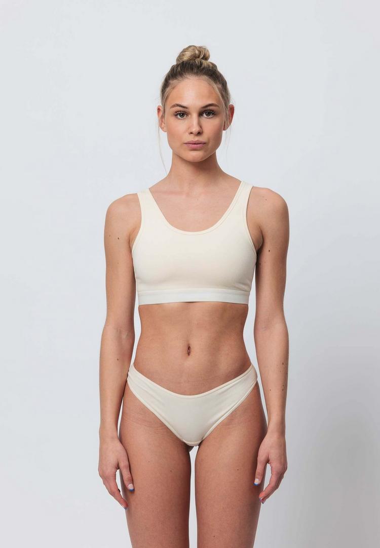 Snocks Snocks Brazilian Slips aus Bio-Baumwolle Unterhose Damen - Mix (Hellbeige/Rose/Schwarz) - 4 | SportScheck