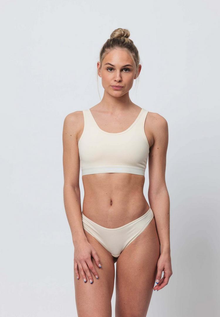 Snocks Snocks Brazilian Slips aus Bio-Baumwolle Unterhose Damen - Mix (Hellbeige/Rose/Schwarz) - 5 | SportScheck