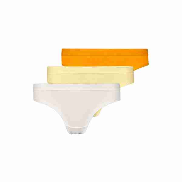 Snocks Brazilian Elastic Slip Damen Mix (Orange/Gelb/Creme)