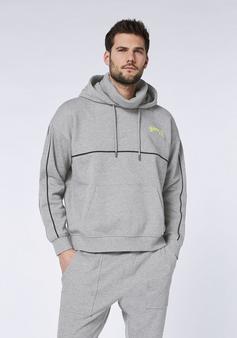 Rückansicht von Chiemsee Hoodie Sweatshirt Herren Medium Melange