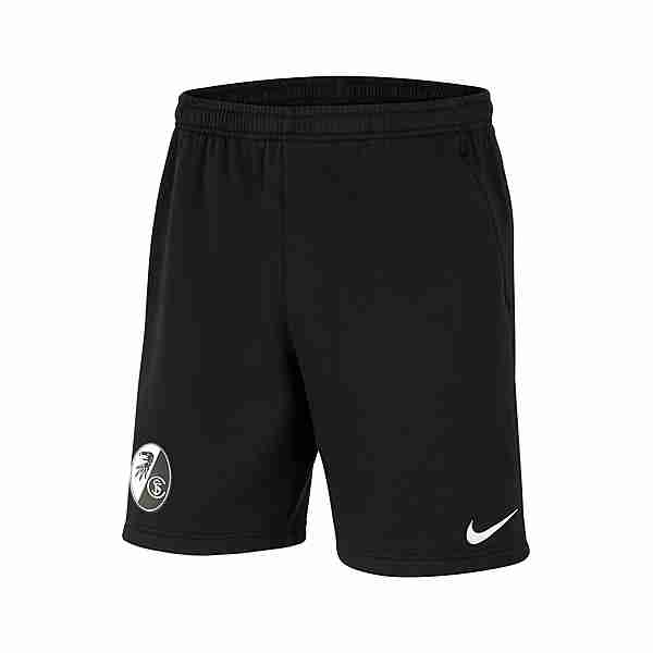 Nike SC Freiburg Fleece Short Kids Fußballshorts schwarz