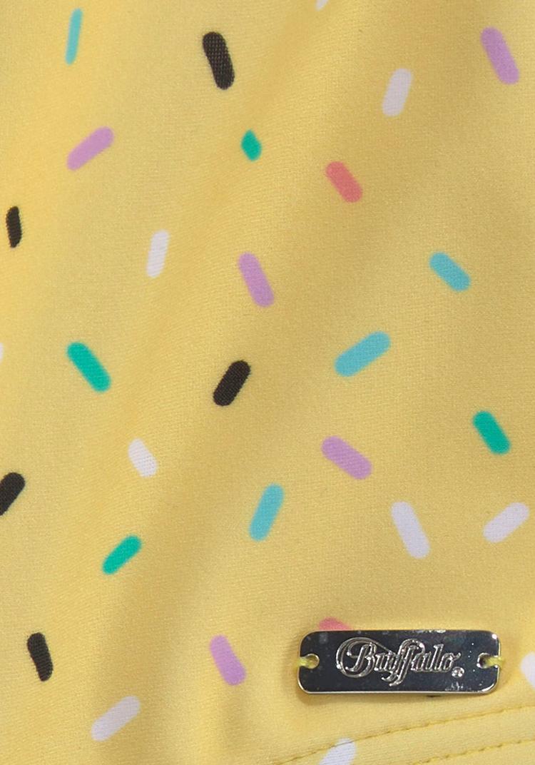 Buffalo Buffalo Badeanzug Badeanzug Damen - gelb-bedruckt - 1 | SportScheck