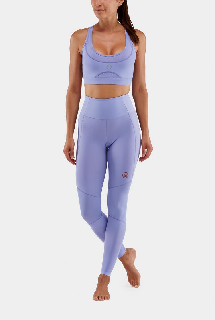 Skins Skins S5 Skyscraper Tights Damen - Thistle Down - 4 | SportScheck