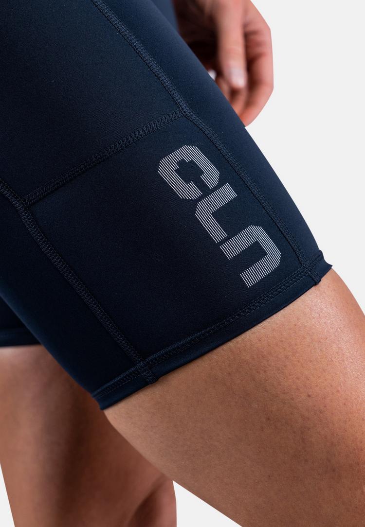 CLN Athletics CLN Athletics Bike Pocket Shorts Tights Damen - midnight blue - 7 | SportScheck