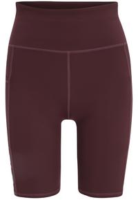 CLN Athletics Bike Pocket Shorts Tights Damen - dark wine