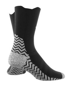 Rückansicht von adidas Cover-Up Socken Fußballstrümpfe Herren schwarzweiss