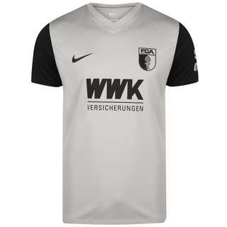 Nike FC Augsburg 22/23 Auswärts Trikot Herren grau / schwarz