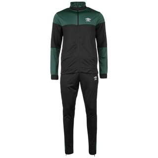 UMBRO Active Style Knitted Poly Trainingsanzug Herren schwarz / grün
