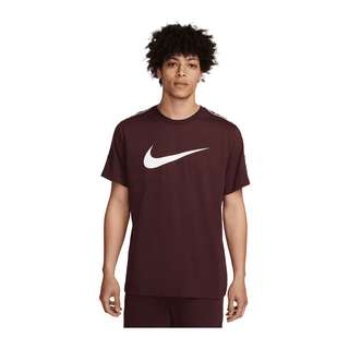 Nike Repeat T-Shirt T-Shirt Herren dunkelrotweiss