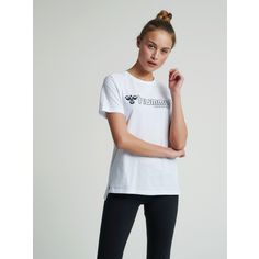 Rückansicht von hummel hmlZENIA T-SHIRT S/S T-Shirt Damen WHITE