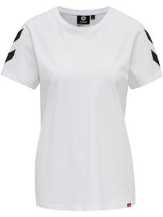 hummel hmlLEGACY WOMAN T-SHIRT T-Shirt Damen WHITE