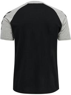 Rückansicht von hummel hmlLEGACY BLOCKED T-SHIRT T-Shirt BLACK