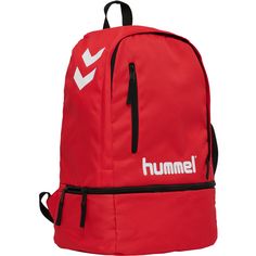 Rückansicht von hummel Rucksack hmlPROMO BACK PACK Sporttasche TRUE RED