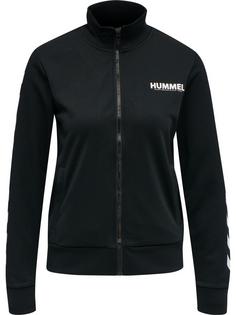 hummel hmlLEGACY POLY WOMAN ZIP JACKET Funktionssweatshirt Damen BLACK