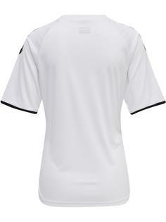 Rückansicht von hummel hmlCORE VOLLEY TEE WO T-Shirt Damen WHITE
