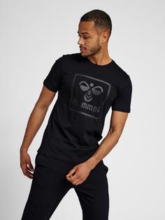 Rückansicht von hummel hmlISAM 2.0 T-SHIRT T-Shirt Herren BLACK