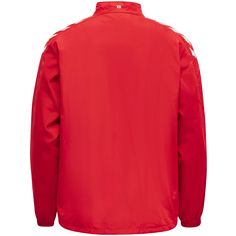 Rückansicht von hummel hmlCORE XK MICRO ZIP JACKET Funktionssweatshirt TRUE RED