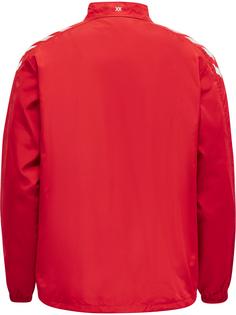 Rückansicht von hummel hmlCORE XK MICRO ZIP JACKET Funktionssweatshirt TRUE RED