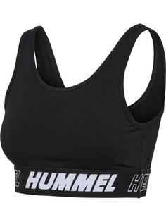 hummel hmlTE MAJA 2-PACK COTTON SPORTS TOP Tanktop Damen BLACK/INSIGINA BLUE