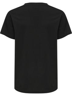 Rückansicht von hummel hmlRED BASIC T-SHIRT S/S KIDS T-Shirt Kinder BLACK