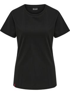 hummel hmlRED BASIC T-SHIRT S/S WOMAN T-Shirt Damen BLACK