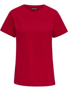 hummel hmlRED HEAVY T-SHIRT S/S WOMAN T-Shirt Damen TANGO RED