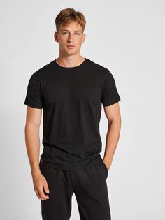 Rückansicht von hummel hmlRED BASIC T-SHIRT S/S T-Shirt Herren BLACK