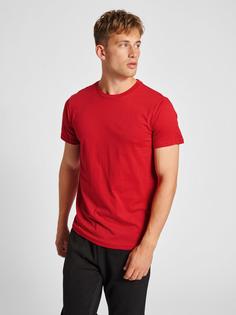 Rückansicht von hummel hmlRED BASIC T-SHIRT S/S T-Shirt Herren TANGO RED