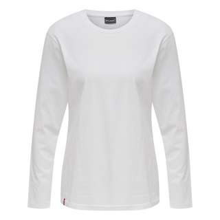 hummel hmlRED BASIC T-SHIRT L/S WOMAN T-Shirt Damen WHITE