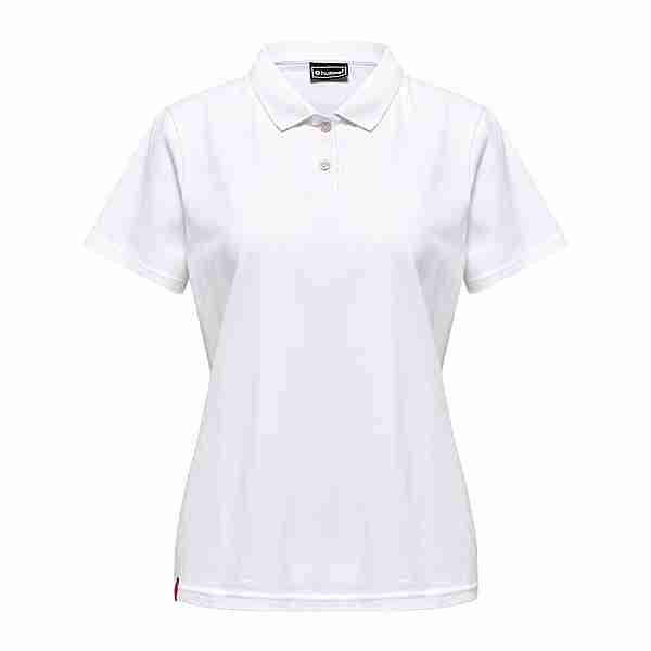 hummel hmlRED STRETCH POLO WOMAN Poloshirt Damen WHITE