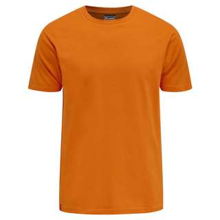 hummel hmlRED BASIC T-SHIRT S/S T-Shirt Herren ORANGE TIGER