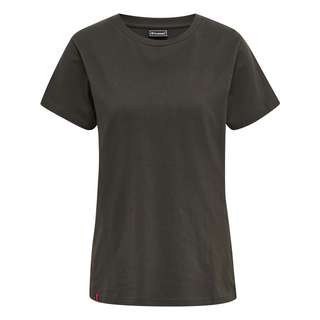 hummel hmlRED BASIC T-SHIRT S/S WOMAN T-Shirt Damen RAVEN