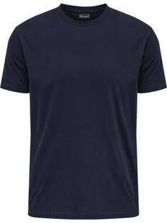 hummel hmlRED BASIC T-SHIRT S/S T-Shirt Herren MARINE
